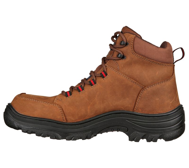 SKECHERS Men's Work Burgin-Benafick 5 Inch Steel Toe Waterproof 200123