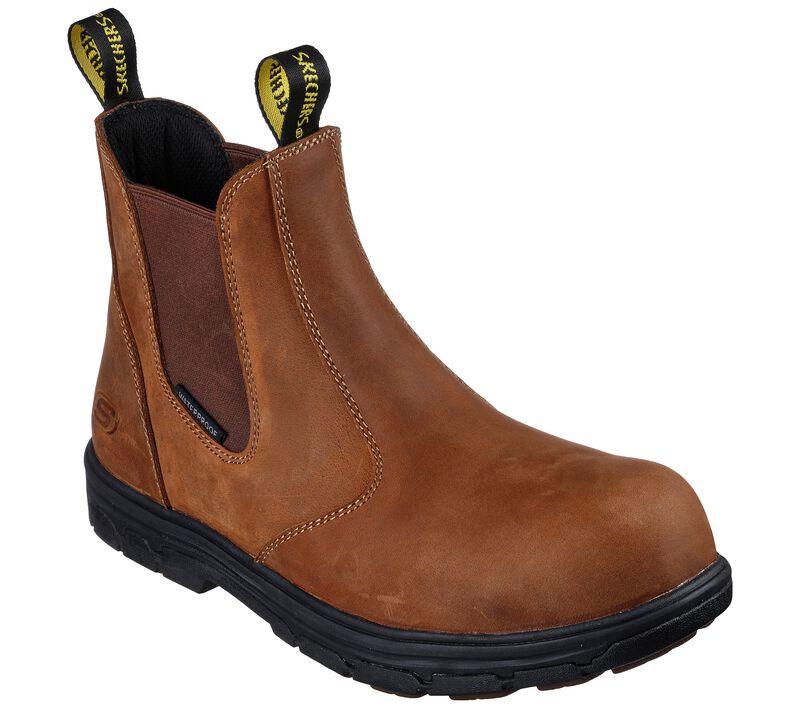 SKECHERS Men's Vicksburk - Sorrin 1 Inch Heel Composite Toe Work Boot 200164