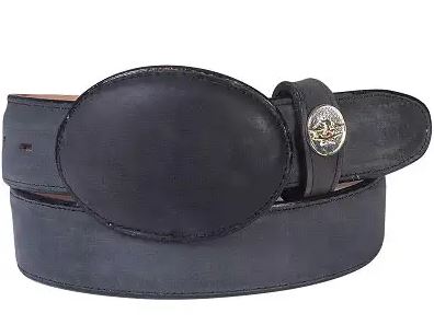 EL GENERAL Men's Cowboy Leather Belt 21274