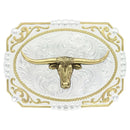 Two-Tone Cowboy Cameo With Longhorn 25815-767