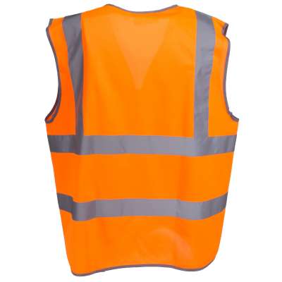 CATERPILLAR Men's Hi-Vis Zip Safety Vest 1320025