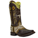 EL GENERAL Men's Rodeo Western Boot, Brown