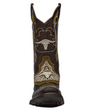 EL GENERAL Men's Rodeo Western Boot, Brown