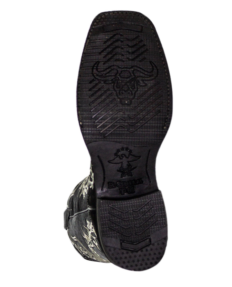 EL GENERAL Men's Rodeo Squared Toe Western Boot 34313