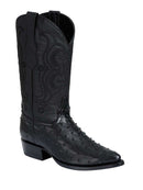 EL GENERAL Men's Ostrich Print Imitation Western Boot 40836