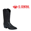 EL GENERAL Men's Ostrich Print Imitation Western Boot 40836