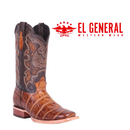 EL GENERAL Men's Rodeo Printed Caiman Belly Imitation Western Boot 41794