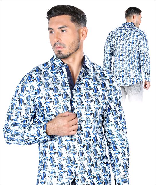Men's Casual Shirt L/Sleeve 43440
