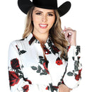 EL SENOR DE LOS CIELOS Camisa Rosas Mujer L/S Western 43890