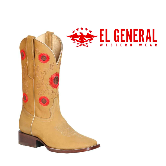 Bota de rodeo para mujer EL GENERAL 51125