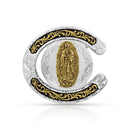 MONTANA SILVERSMITH Hebilla de Nuestra Señora de Guadalupe en dos tonos para hombre 61375-523 