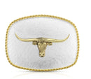 MONTANA SILVERSMITH Hebilla Longhorn para hombre 6509-767M 