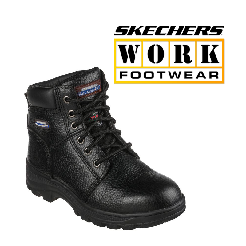 SKECHERS Women's Work Relaxed Fit: Workshire - Peril Steel Toe 76561
