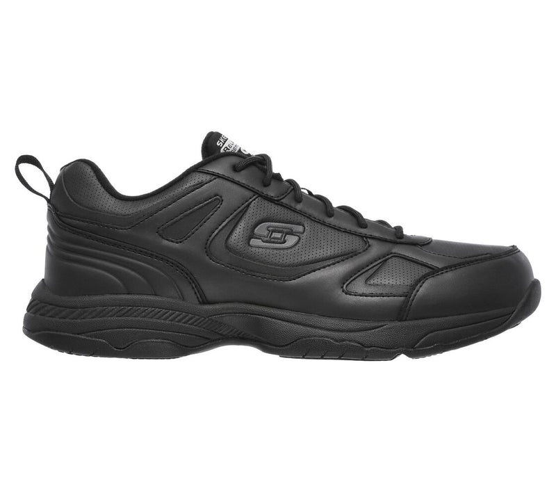 SKECHERS Men's Relaxed Fit: Dighton Slip Resistant Work Shoes 77111