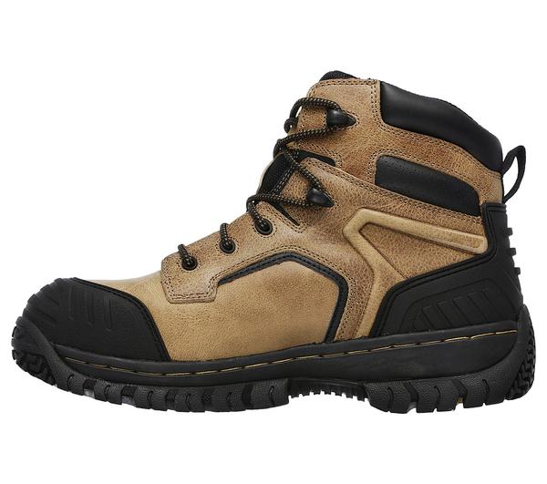 SKECHERS Men's Work Hartan Onkin Waterproof Steel Toe 77121