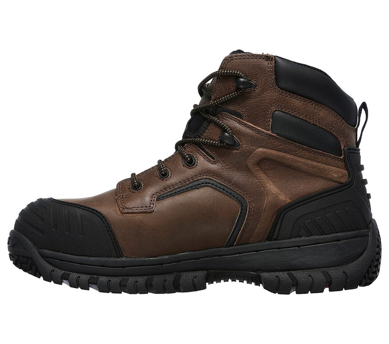 SKECHERS Men's Work Hartan Onkin Waterproof Steel Toe 77121