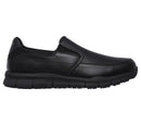 SKECHERS Nampa Groton - Zapatos de trabajo antideslizantes para hombre 77157