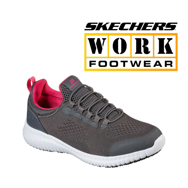 SKECHERS Women's Work Cessnock-Carboro 1 1/4 Inch Heel Slip Resistant 77260