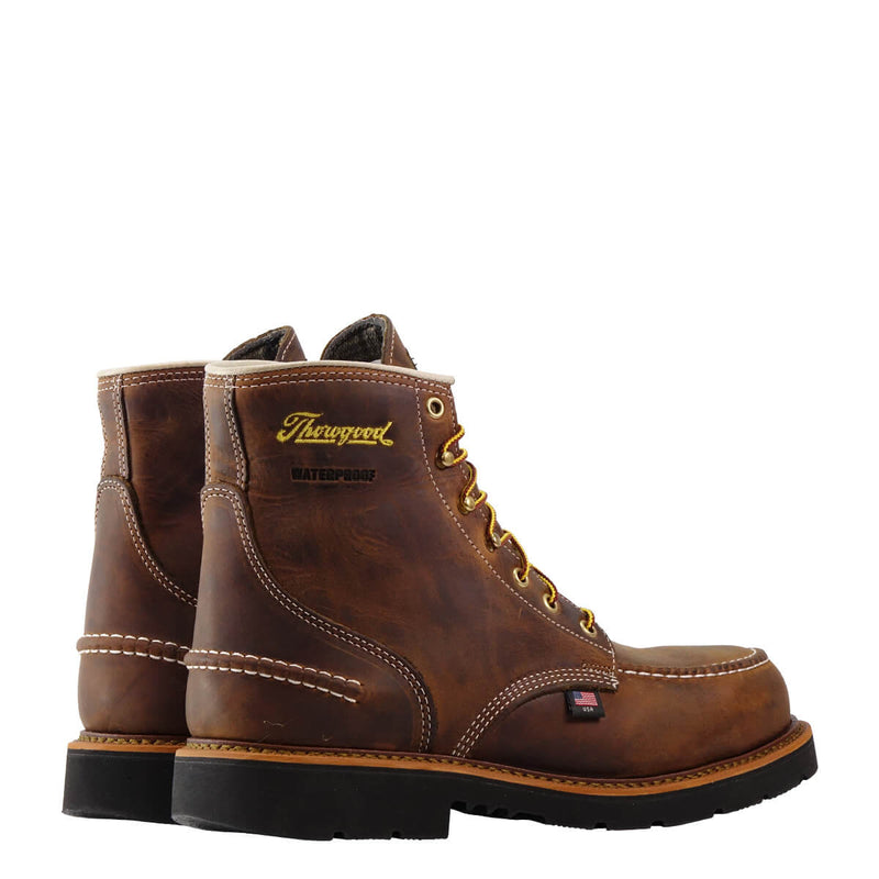 THOROGOOD Men's 1957 Series Waterproof Safety Toe 6 Inch Moc Toe 804-3696