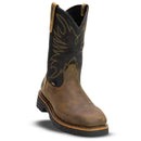 THOROGOOD Men's Heritage Square Toe Wellington Waterproof 11 Inch Safety Toe Work Boot 804-4330