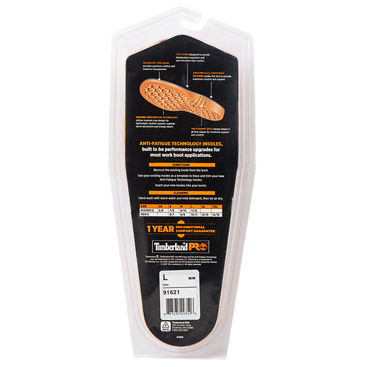 TIMBERLAND PRO Anti Fatigue Technology Insole Unisex TB091621827