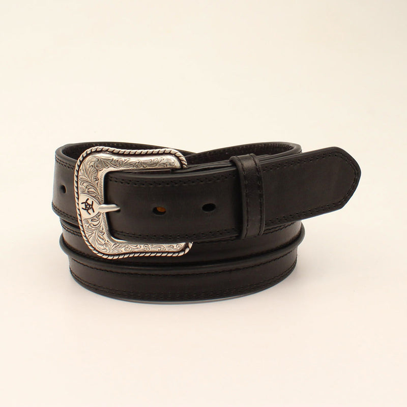 ARIAT Men's Ariat Belt 1 1/2" Center Bump Western A1019401