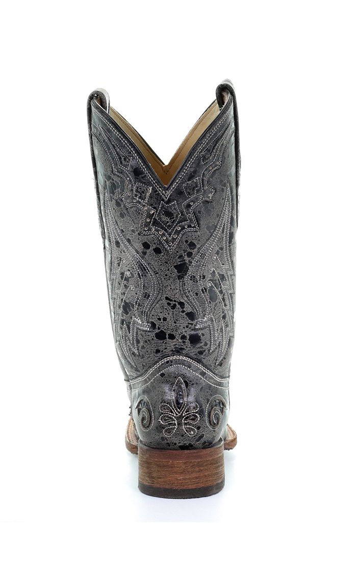 CORRAL BOOTS Women's Snake Inlay Western Boot A2402