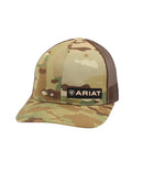 Gorra ARIAT con cierre a presión y logotipo de camuflaje para hombre 300016728 