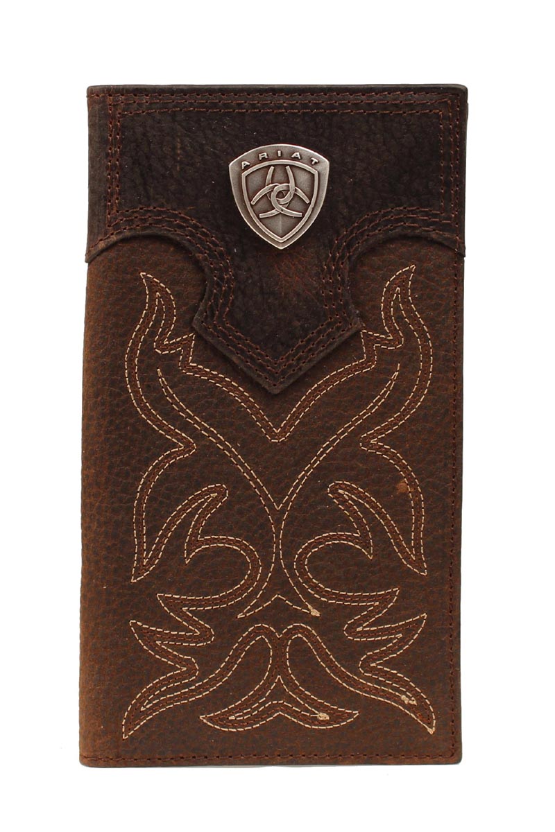 ARIAT Men's Leather Rodeo Wallet A3510802