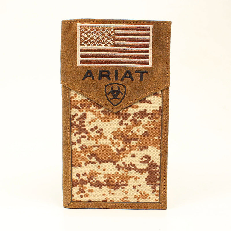 ARIAT Men's Digital Camo Rodeo Wallet A3536444