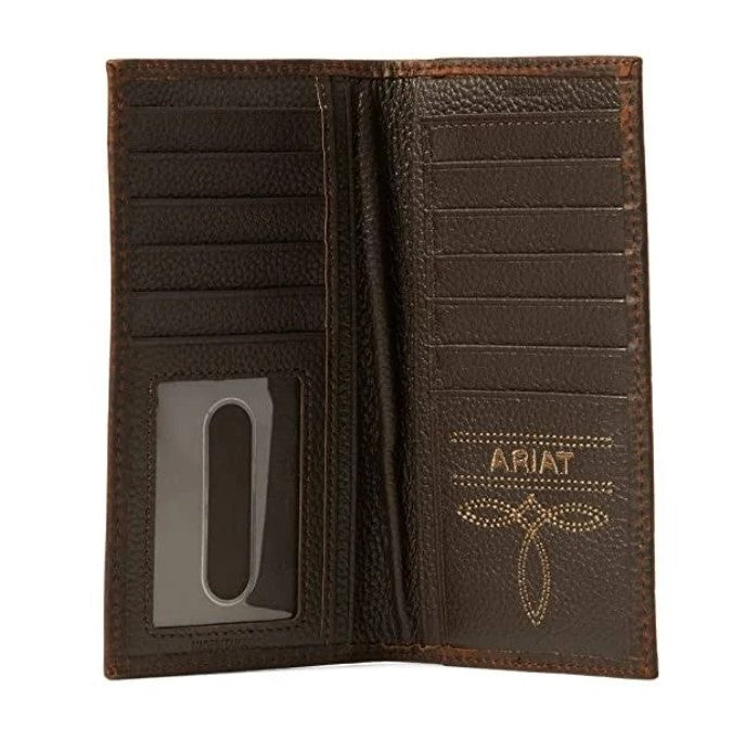 ARIAT Men's Rodeo Wallet Mexican Flag Logo A35491282