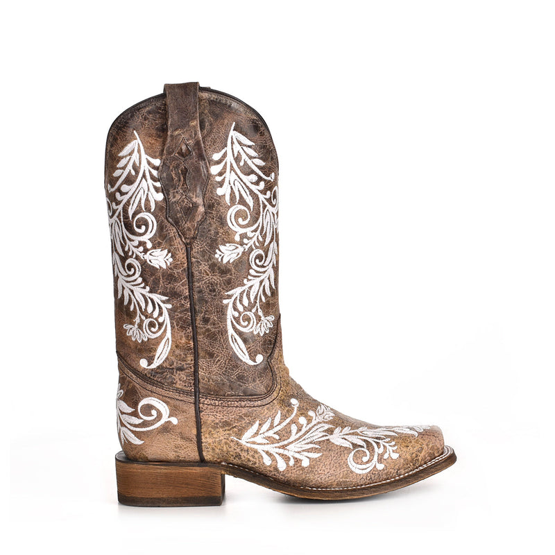 CORRAL BOOTS Women's Embroidery Western Boot A4063