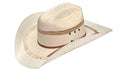Sombrero vaquero de paja doble S para hombre ARIAT A73124