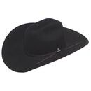 ARIAT Men's 6X Rabbit Fur Cowboy Hat, Black