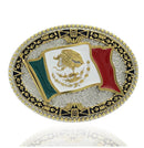 MONTANA SILVERSMITH Grand Mexican Flag Attitude Buckle