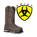 ARIAT Women's Riveter CSA Glacier Grip Waterproof 400g Composite Toe Work Boot 10036708