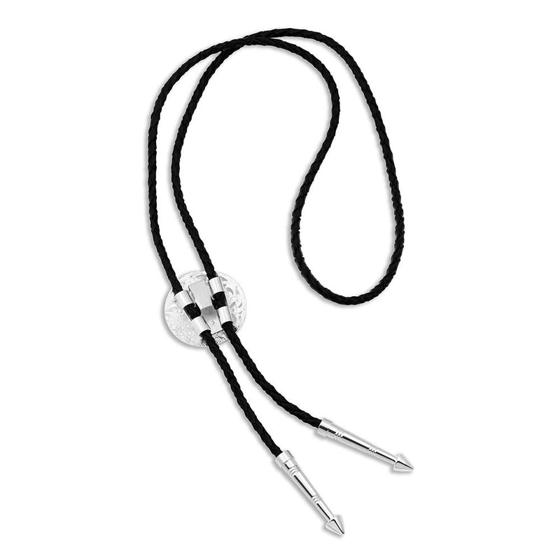 MONTANA SILVERSMITH Men's Wind Dancer Feather Bolo Tie BT4222RG