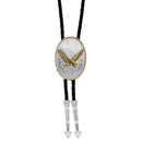 MONTANA SILVERSMITH Men's Oval Eagle Bolo Tie BT6