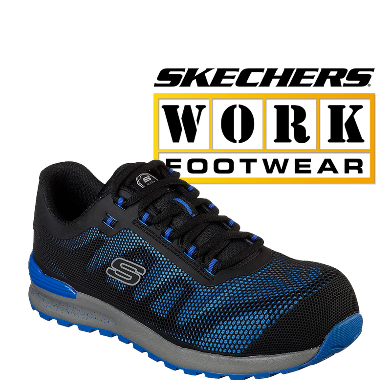 SKECHERS Men's Work Bulklin Composite Toe 1 Inch Heel 77180