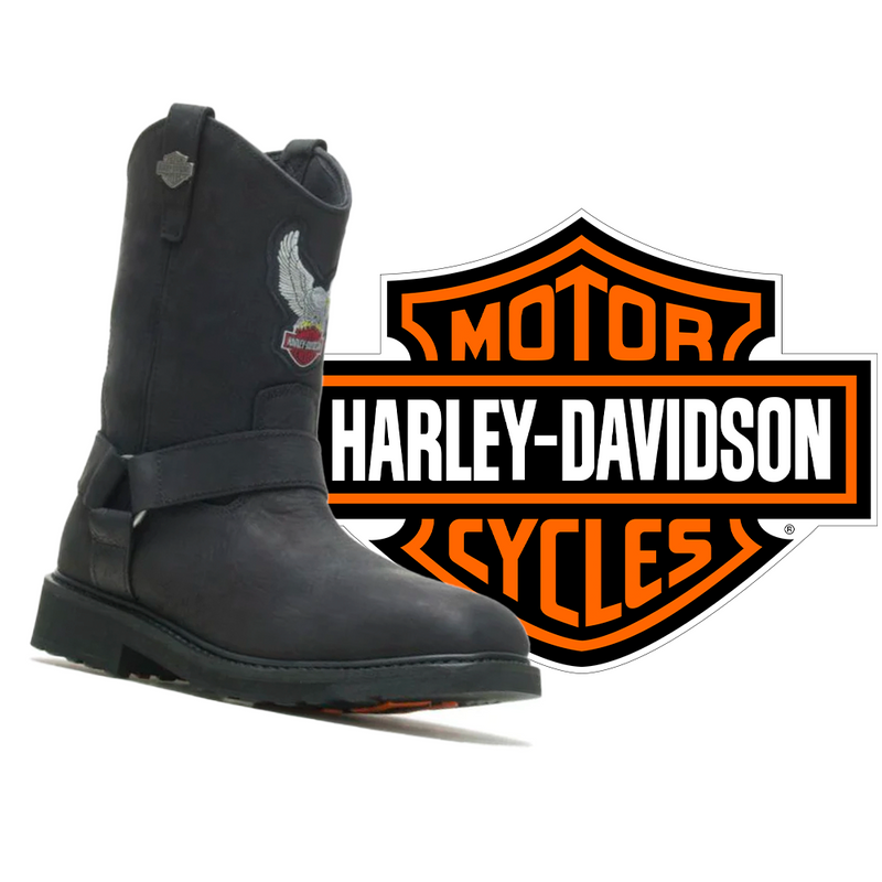 HARLEY DAVIDSON Men's Ballard Composite Toe Western Classic Boot D93634