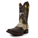 EL GENERAL Men's Rodeo Western Boot, Brown