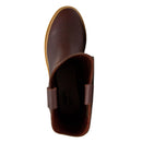 ESTABLO Men's Round Soft Toe Work Boot, Grasso