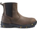 Botas de trabajo con punta de acero CATERPILLAR para hombre, con distancia entre ejes, P91026