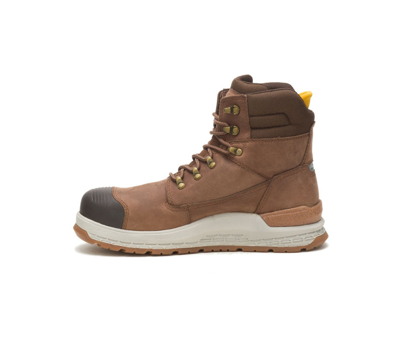 Caterpillar Men s Impact Hiker Waterproof Thinsulate Carbon Composite Toe Work Boot P91406 M 11.5 Mushroom Medium M