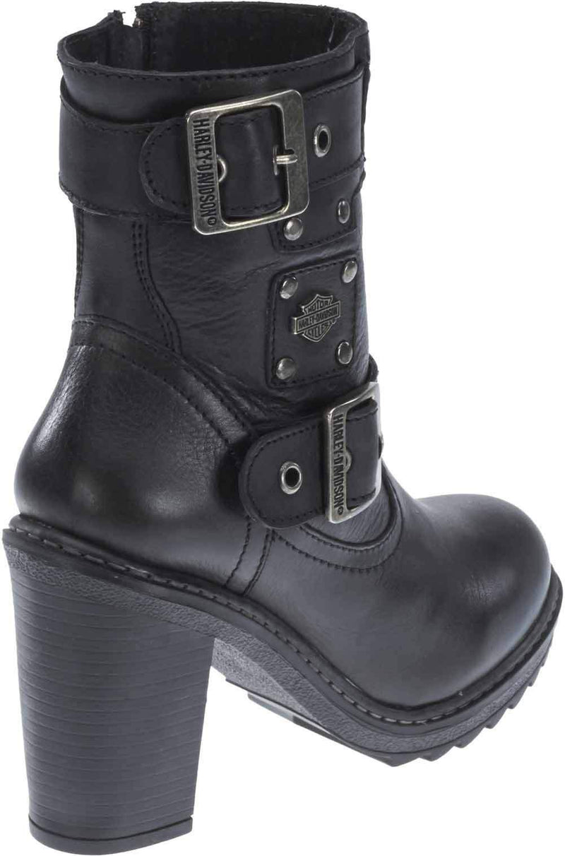 HARLEY DAVIDSON Women's Ludwell 5.5 Inch Black Fashion Boots D83831