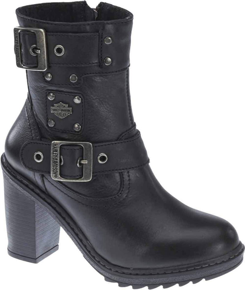 HARLEY DAVIDSON Women's Ludwell 5.5 Inch Black Fashion Boots D83831