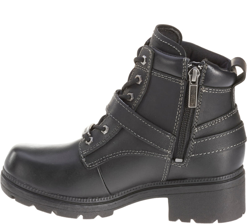 HARLEY DAVIDSON Women's Tegan 7 Inch Lace up Boot D84424