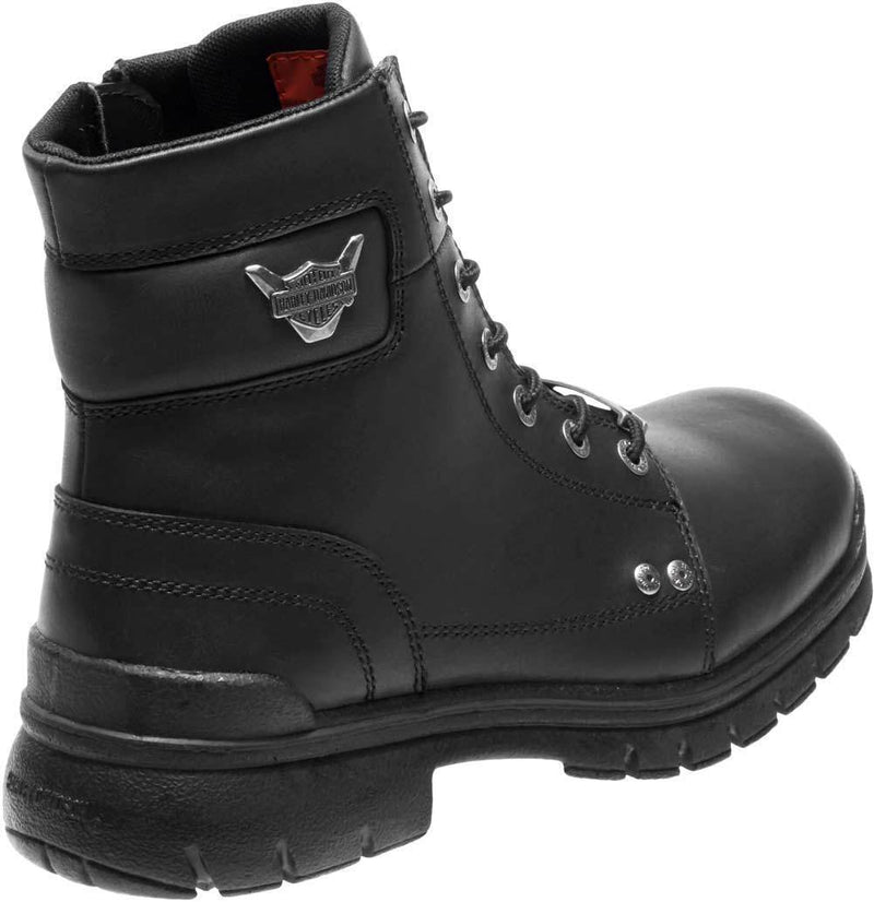 HARLEY DAVIDSON Men's Dunleer 5.5 Inch Black Motorcycle Boots D93459