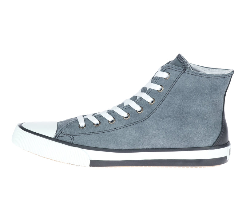 HARLEY DAVIDSON Men's Filkens Blue Leather Sneakers D93674