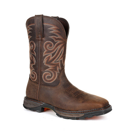 DURANGO Men's Maverick XP Steel Toe Waterproof Western Work Boot DDB0206